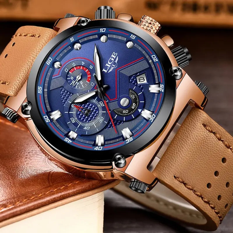 LIGE - Leatherman  Drako Watches Men's Watches