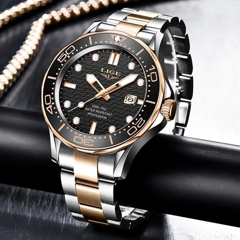LIGE - Marine Drako Watches Women's Watches