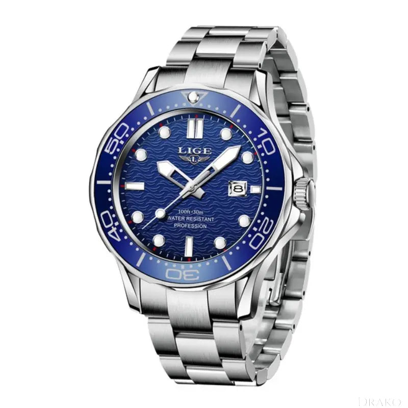 LIGE - Marine Drako Watches Women's Watches