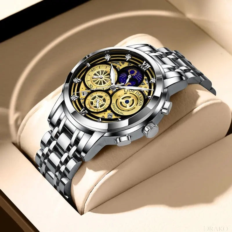 LIGE - New Balance Drako Watches Men's Watches