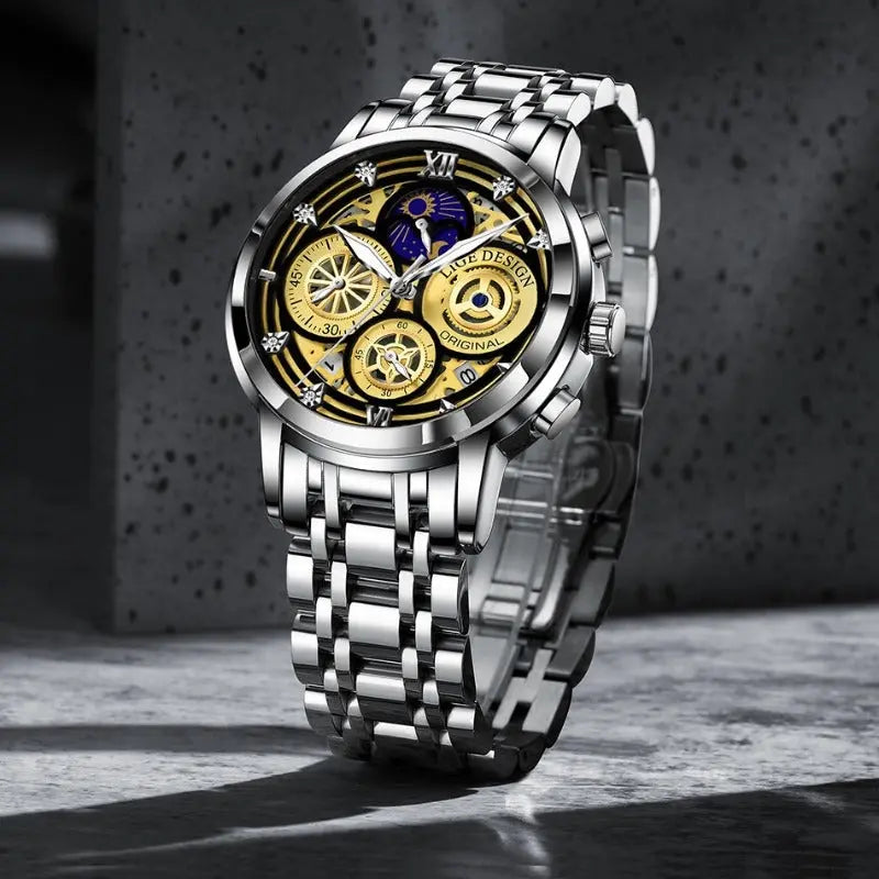 LIGE - New Balance  Drako Watches Men's Watches