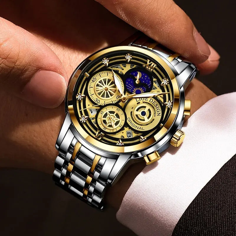 LIGE - New Balance Drako Watches Men's Watches