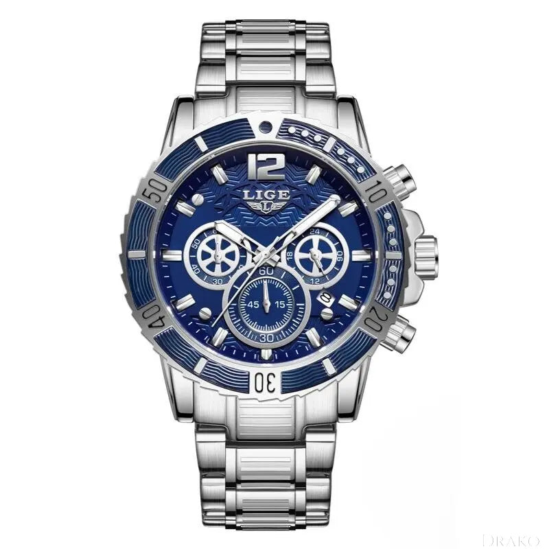 LIGE - Oceanic  Drako Watches Men's Watches