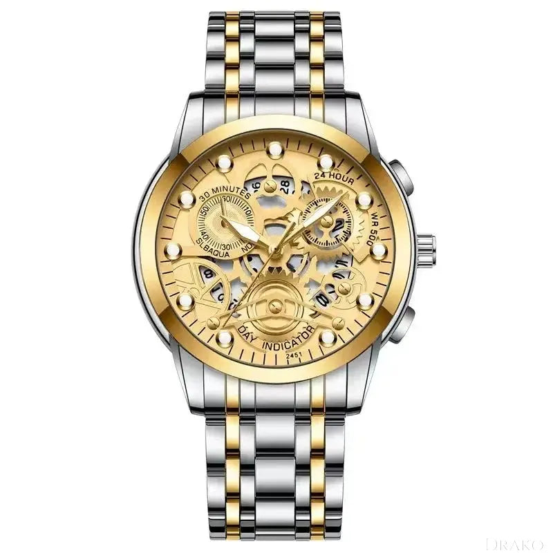 LIGE - Revolver Drako Watches Men's Watches