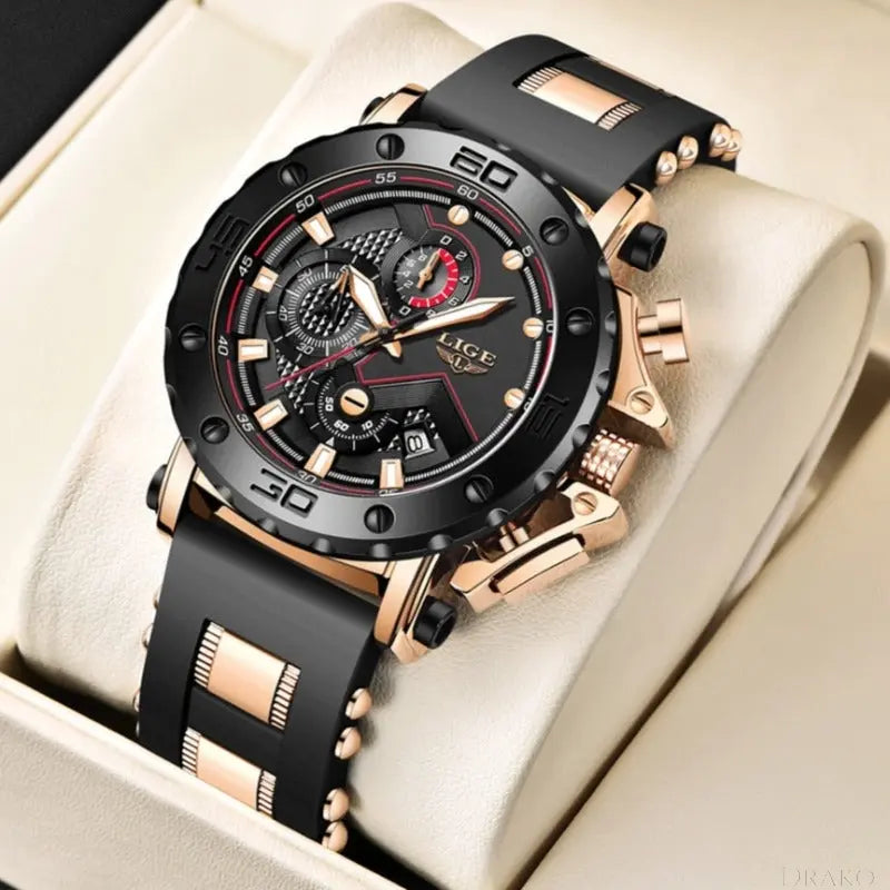 LIGE - Roadster Drako Watches Men's Watches