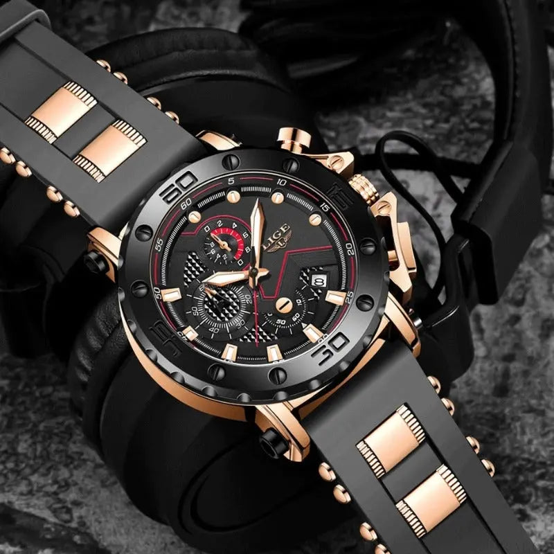 LIGE - Roadster Drako Watches Men's Watches