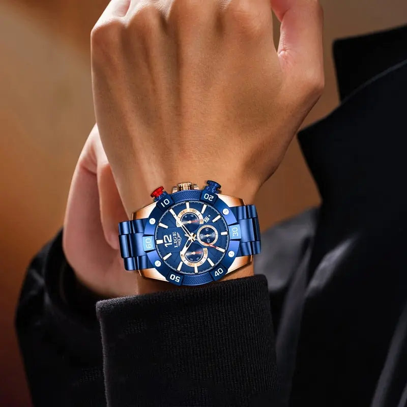 LIGE - Rock  Drako Watches Men's Watches