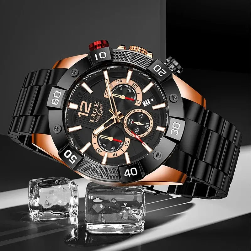 LIGE - Rock  Drako Watches Men's Watches