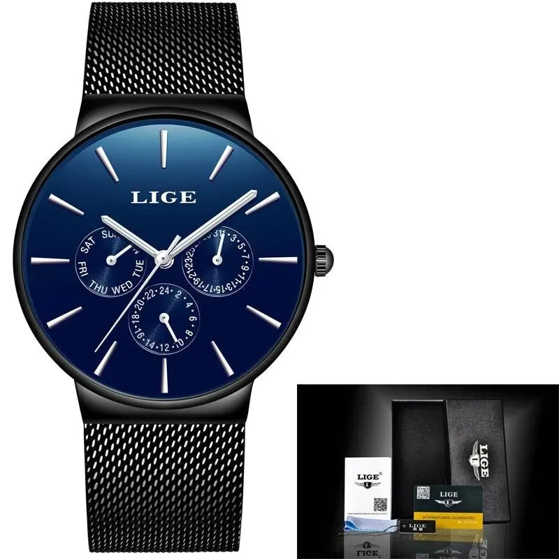 LIGE - Sleek  Drako Watches Women's Watches