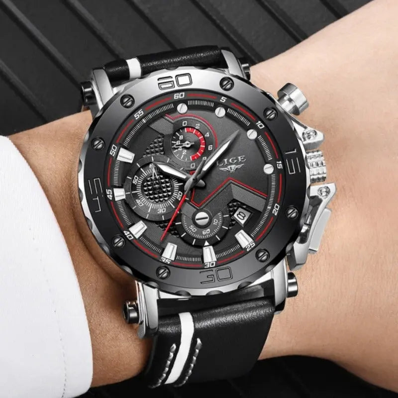 LIGE - Sport Steel  Drako Watches Men's Watches