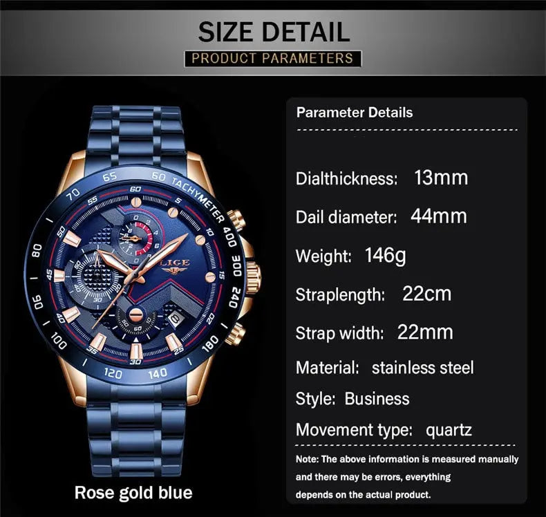 LIGE - Sports Watch Drako Watches Men's Watches