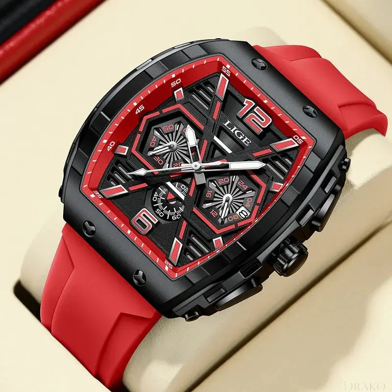 LIGE - Striker  Drako Watches Men's Watches