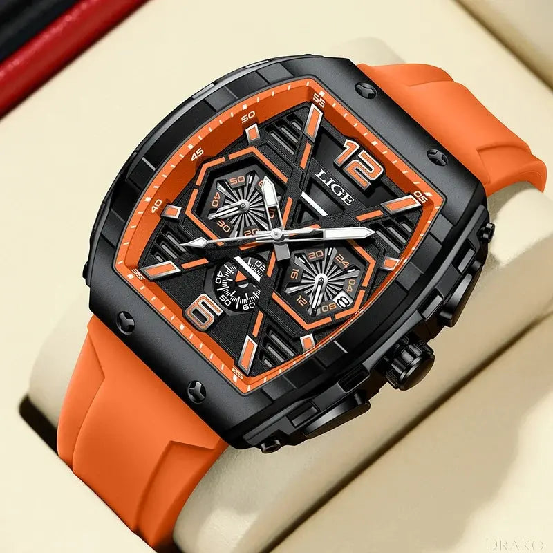 LIGE - Striker  Drako Watches Men's Watches
