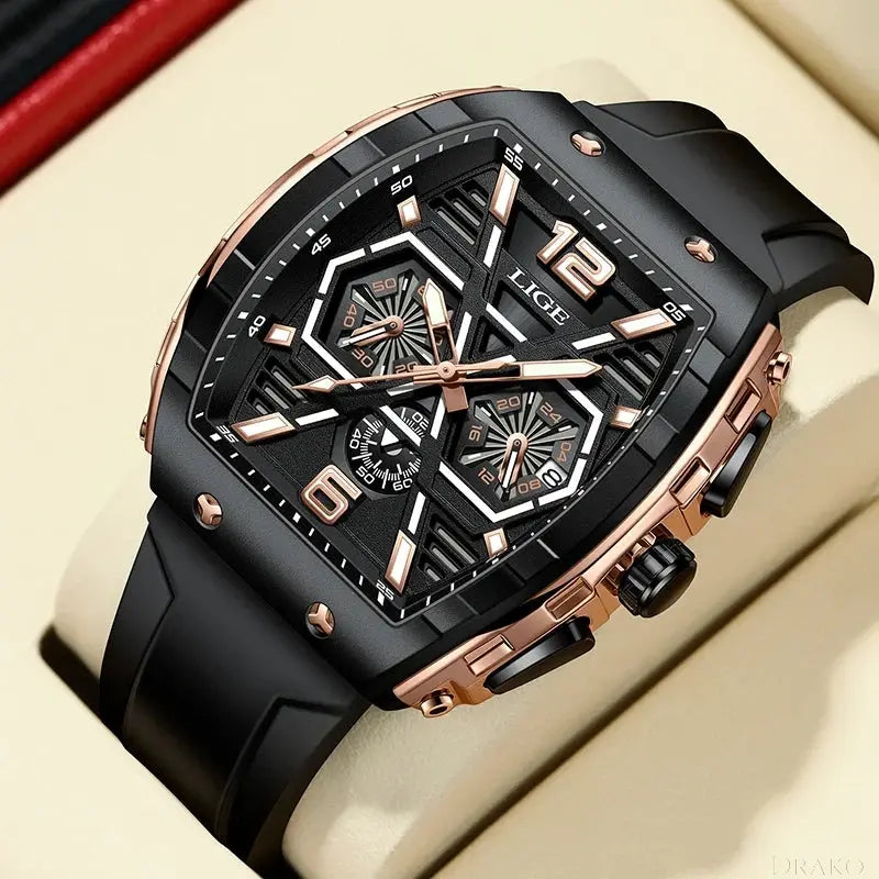 LIGE - Striker  Drako Watches Men's Watches
