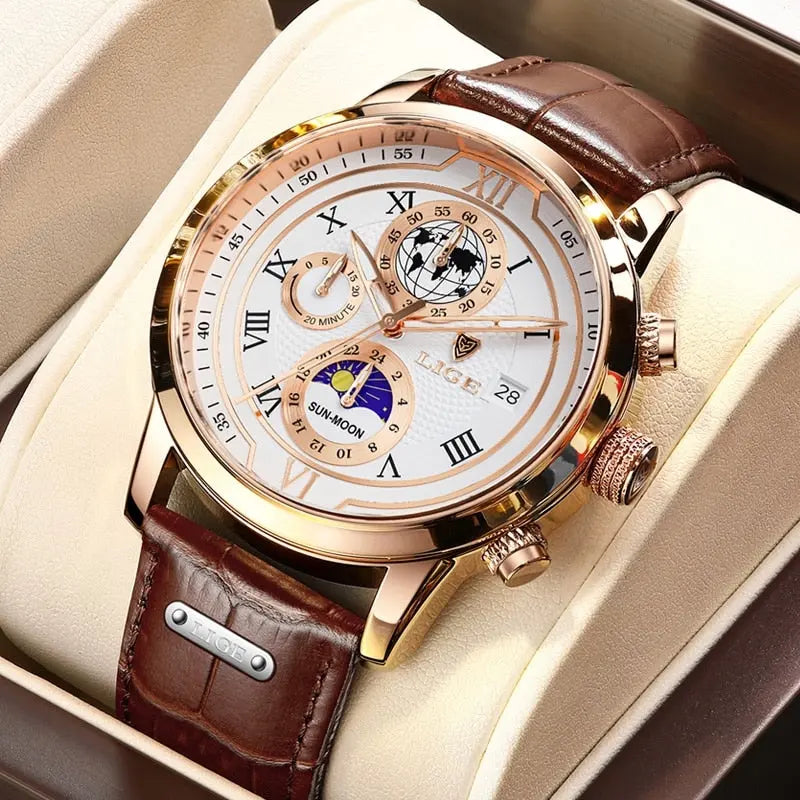LIGE - Superior Drako Watches Men's Watches