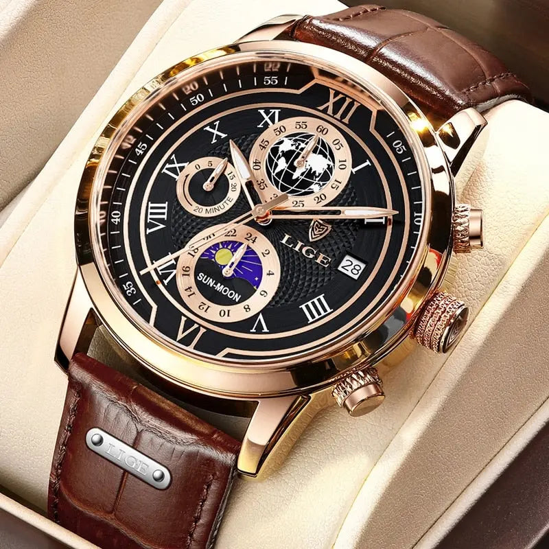 LIGE - Superior Drako Watches Men's Watches