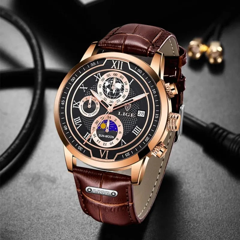 LIGE - Superior Drako Watches Men's Watches