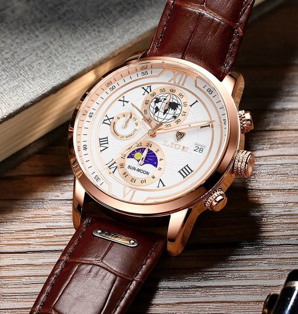 LIGE - Superior Drako Watches Men's Watches