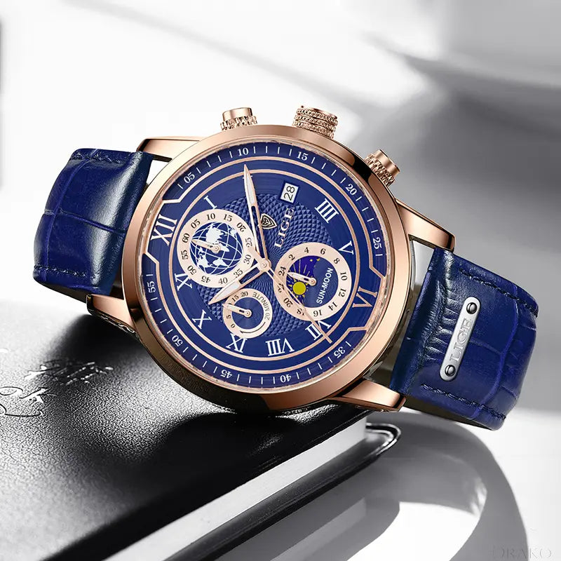 LIGE - Superior Drako Watches Men's Watches