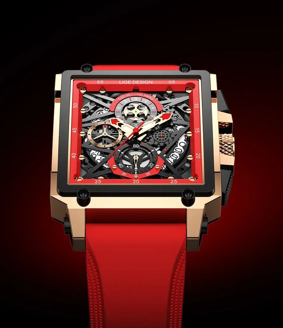 LIGE - Urban  Drako Watches Men's Watches