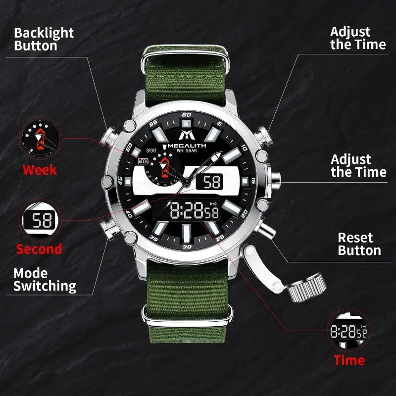 MEGA Adventurer  Drako Watches Men's Watches