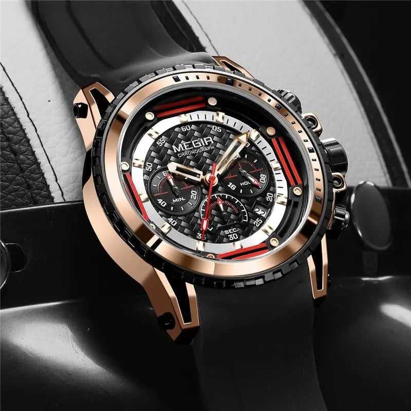 MEGIA - Carbon  Drako Watches Men's Watches
