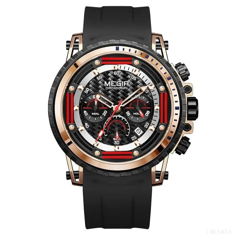 MEGIA - Carbon  Drako Watches Men's Watches