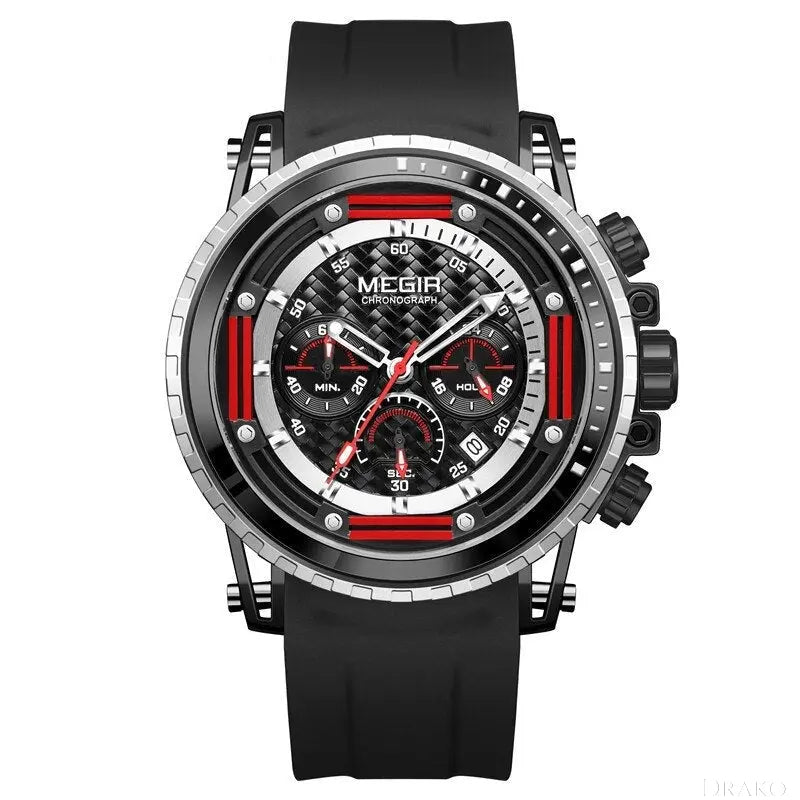MEGIA - Carbon  Drako Watches Men's Watches