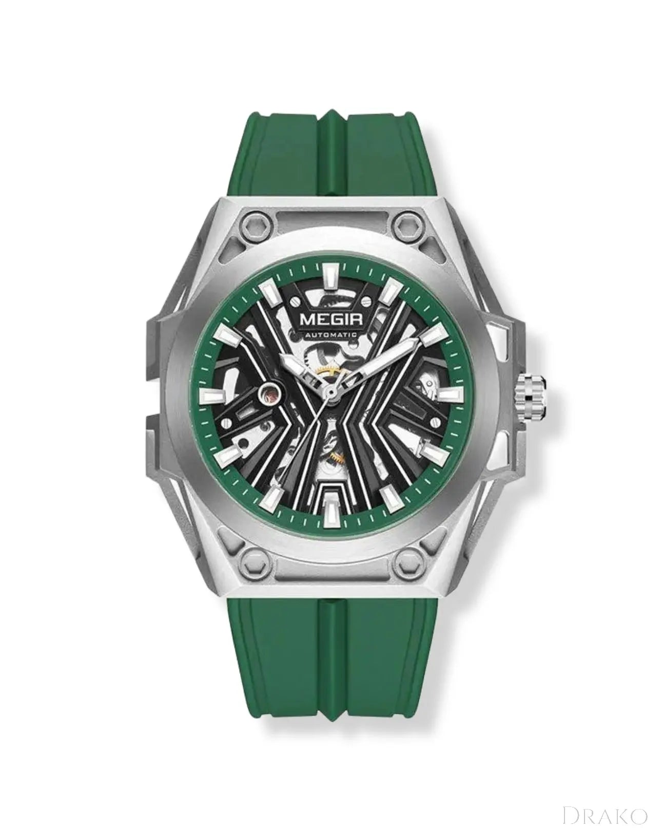 MEGIA - Vanguard Skeleton  Drako Watches Men's Watches