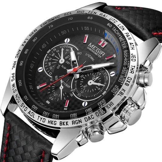 MEGIR - Carbonite  Drako Watches Men's Watches