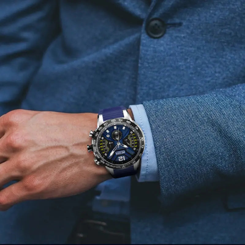 MEGIR - Hudson  Drako Watches Men's Watches