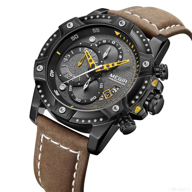 MEGIR - Jubilant Drako Watches Men's Watches