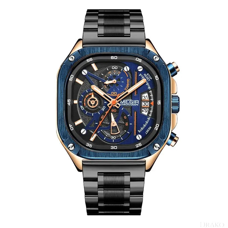 MG - Sports Steel  Drako Watches Men's Watches