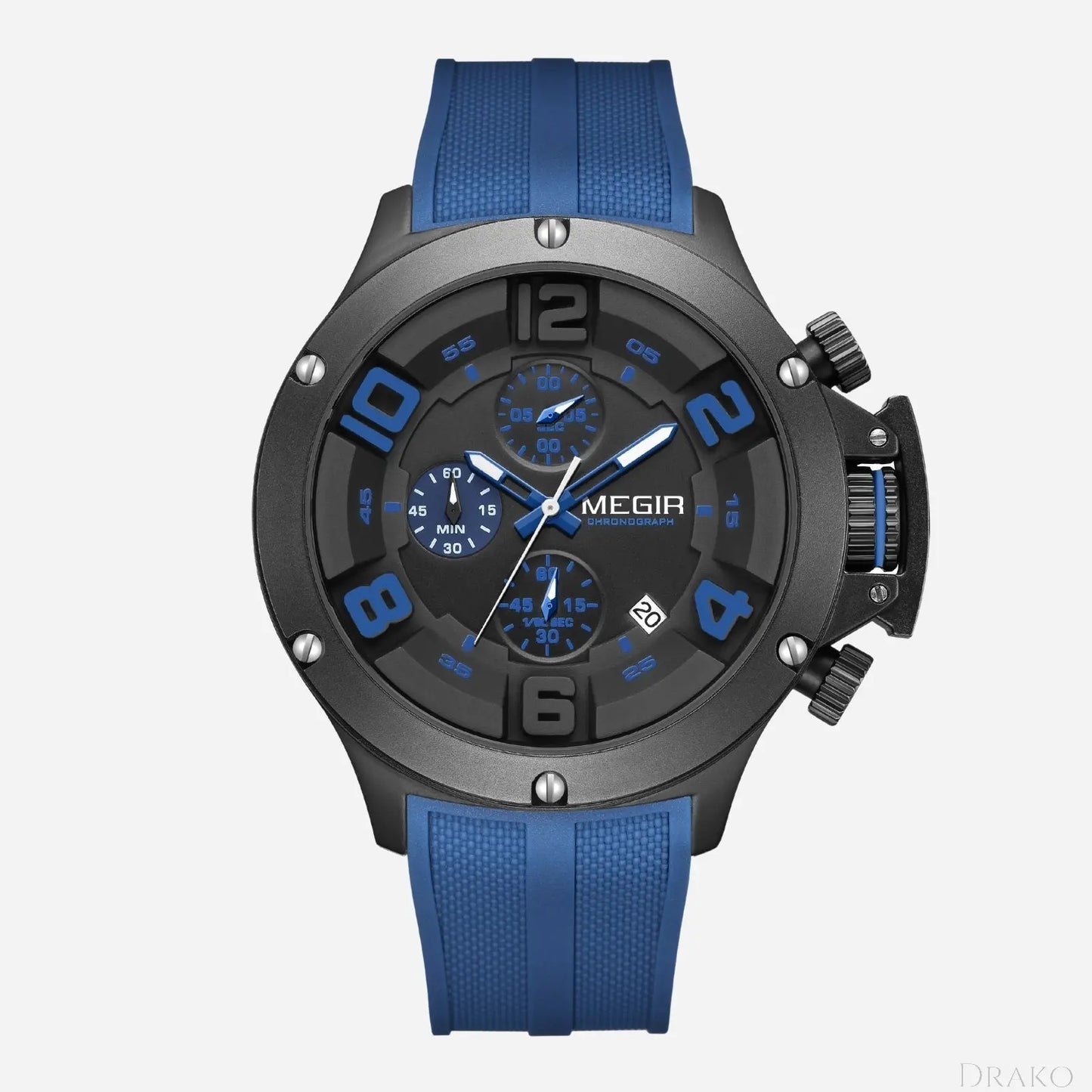 Megir - Chronograph  Drako Watches Men's Watches