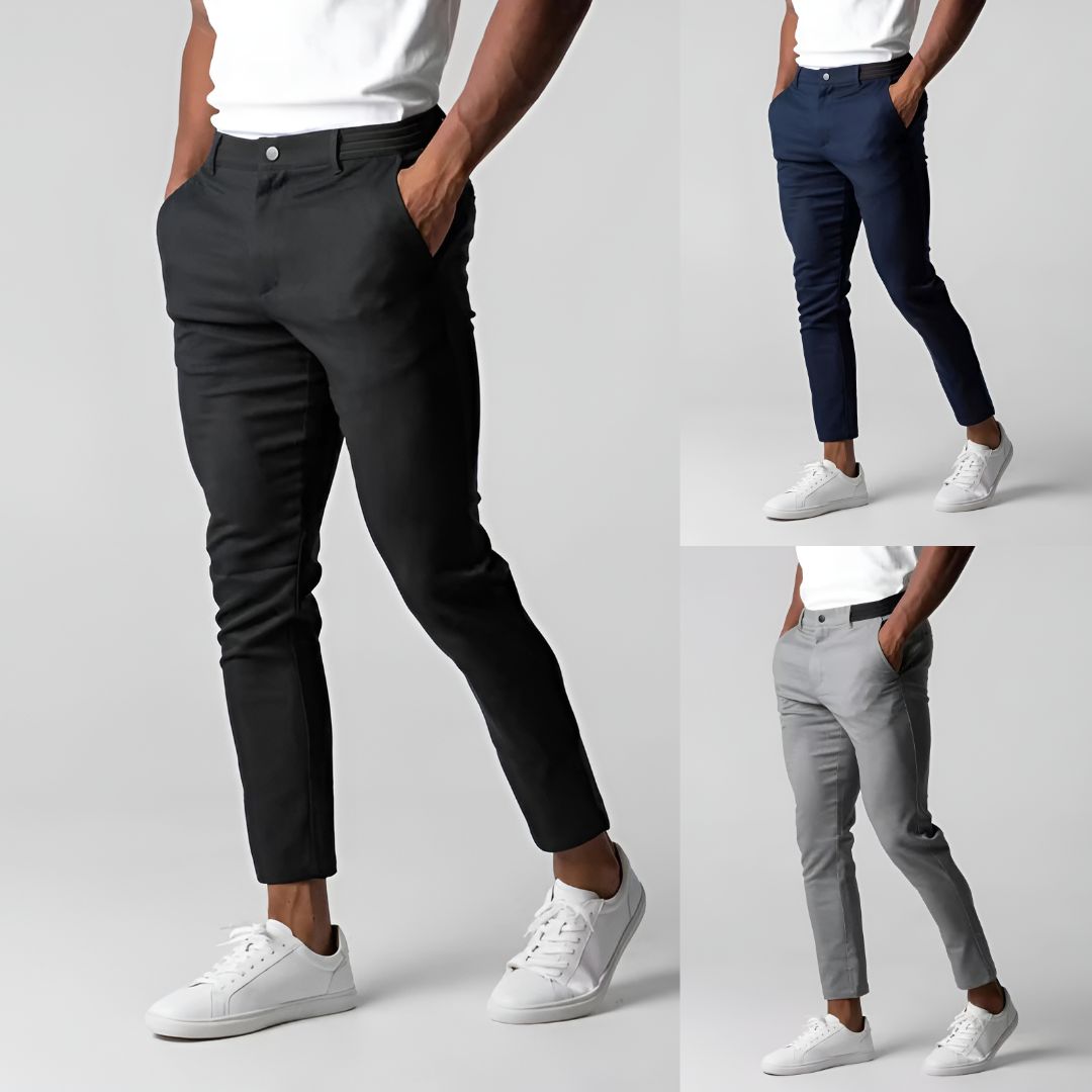 Modern Stretchy Chinos  Drako Watches Pants