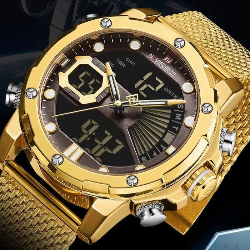 NAVI - Chrono  Drako Watches Men's Watches