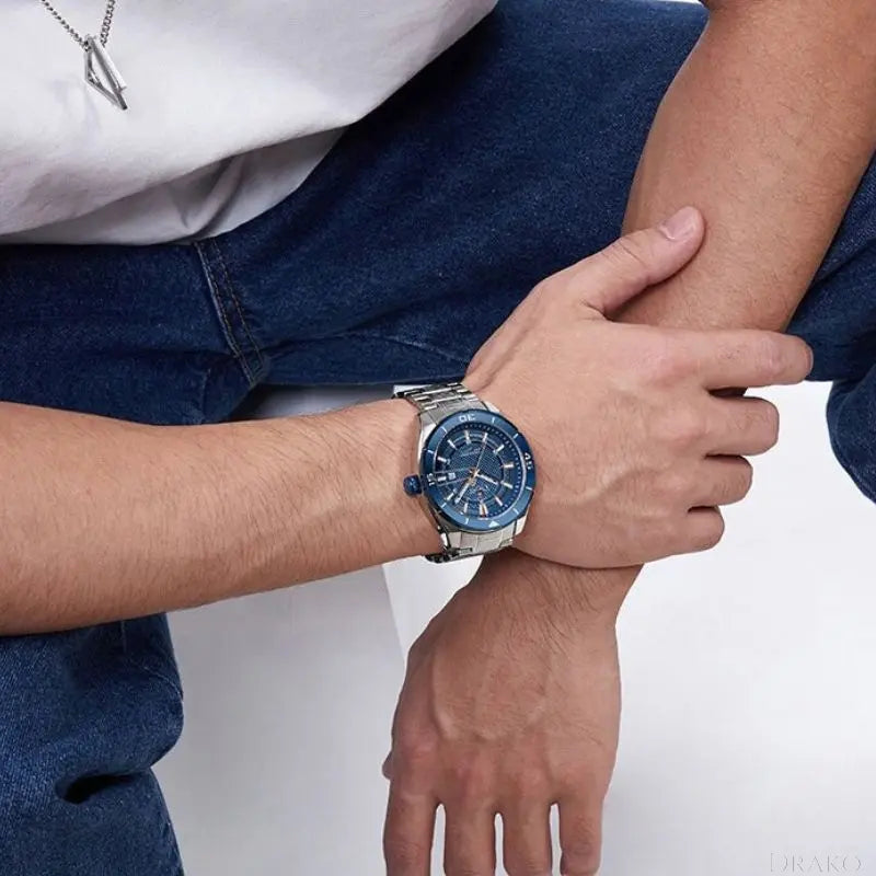 NAVI - Crest  Drako Watches Men's Watches