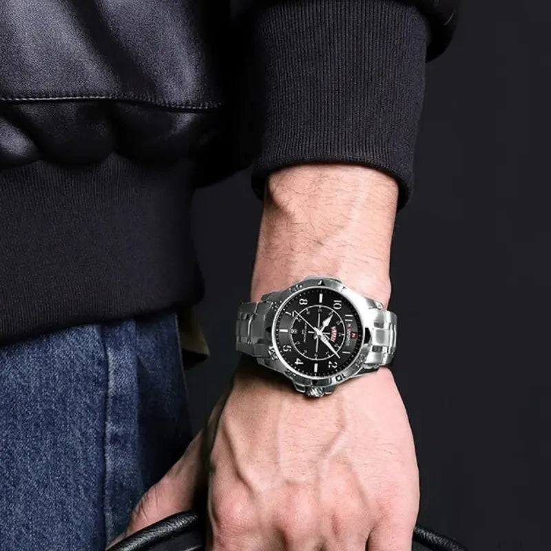 NAVI - Steel  Drako Watches Men's Watches