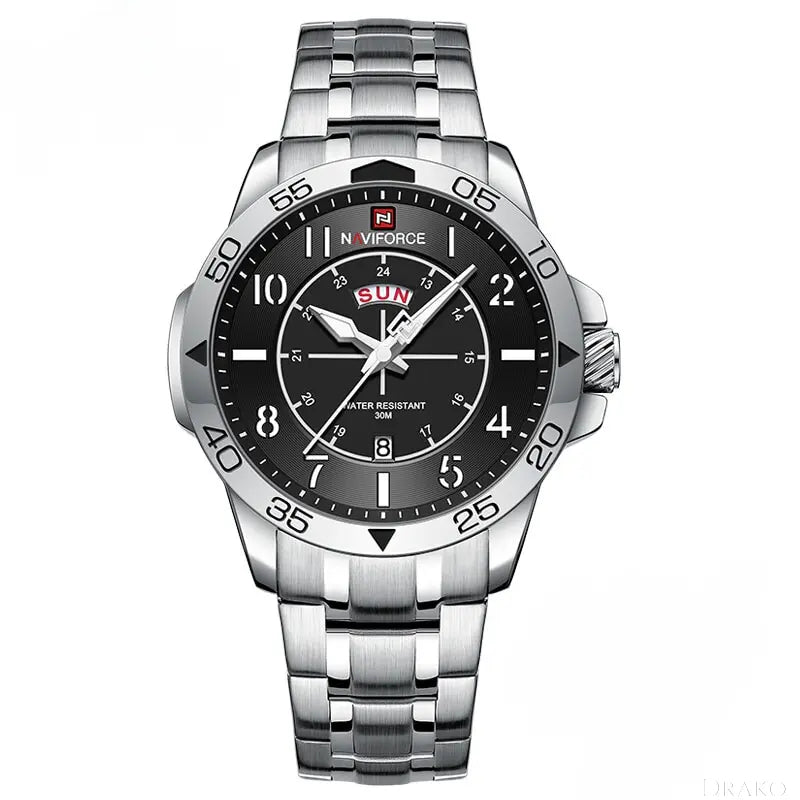 NAVI - Steel  Drako Watches Men's Watches