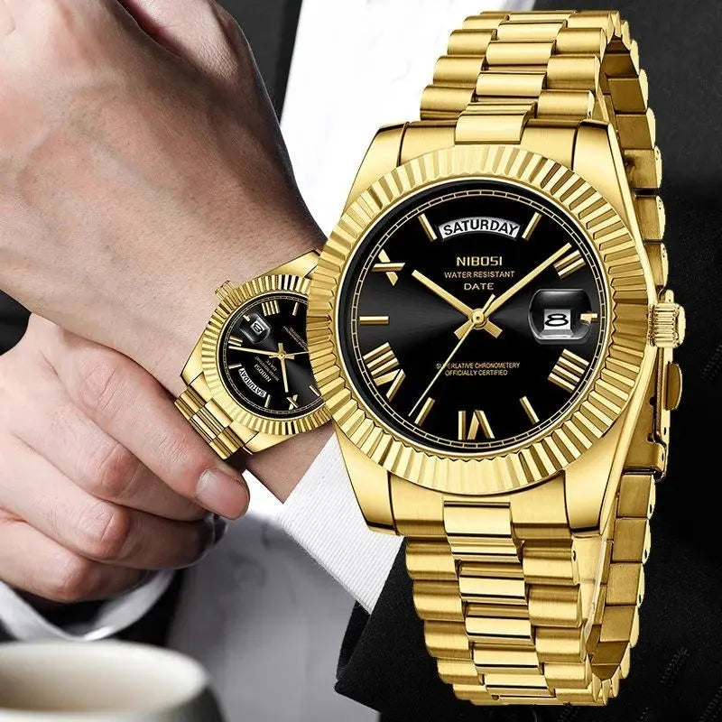 NIBOSI - Deluxe  Drako Watches Men's Watches