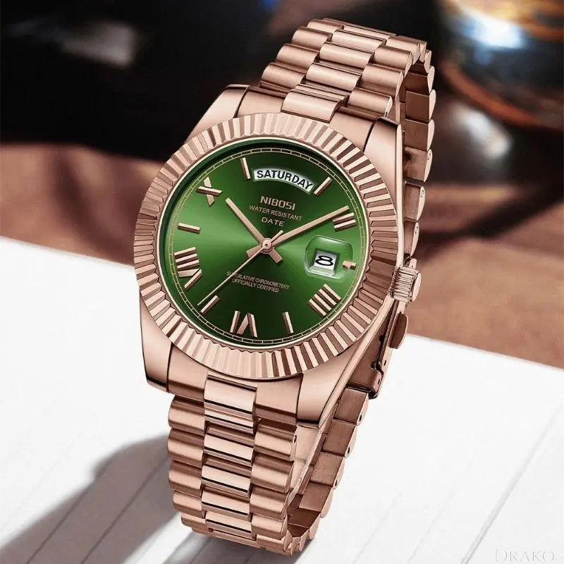 NIBOSI - Deluxe  Drako Watches Men's Watches