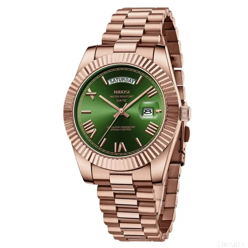 NIBOSI - Deluxe Drako Watches Men's Watches
