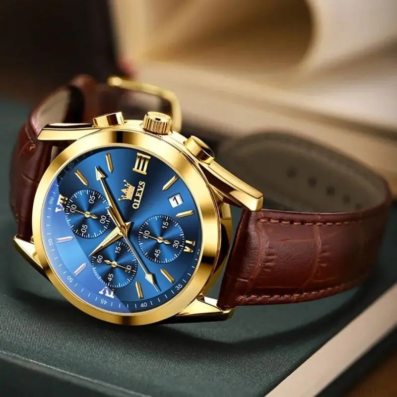 OLEVS - Caramel Drako Watches Men's Watches