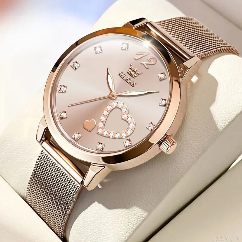 OLEVS - Rosa  Drako Watches Women's Watches