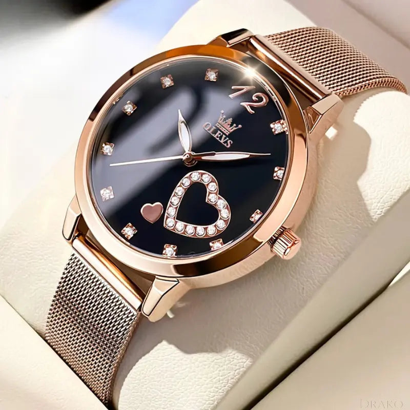 OLEVS - Rosa  Drako Watches Women's Watches
