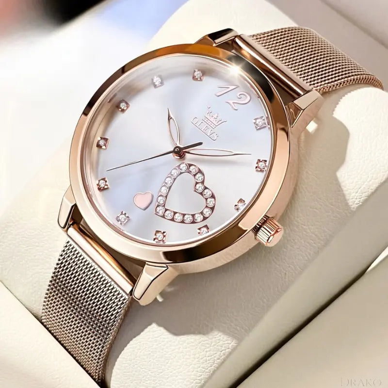 OLEVS - Rosa  Drako Watches Women's Watches