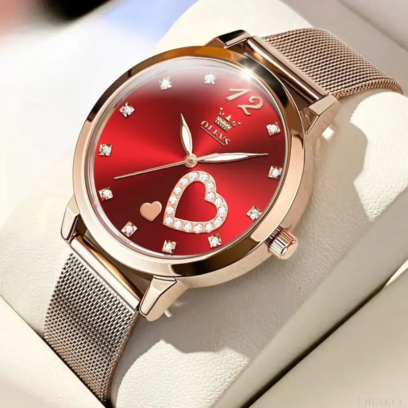 OLEVS - Rosa  Drako Watches Women's Watches
