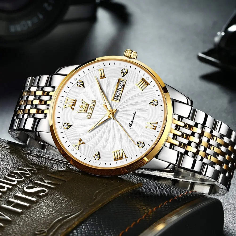 OLEVS - Timeless Mechanic Drako Watches Men's Watches