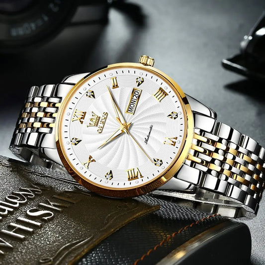 OLEVS - Timeless Mechanic  Drako Watches Men's Watches