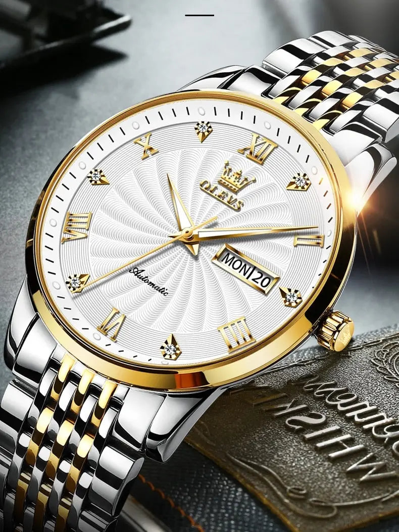 OLEVS - Timeless Mechanic Drako Watches Men's Watches